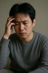 고뇌, 고뇌남, 고민, 스트레스, 우울증