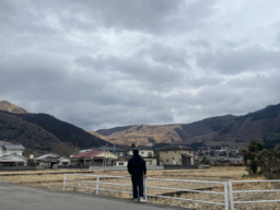 하늘, 산, 구름, 일본