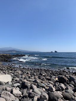 자연, 풍경, 바다, 해변, 하늘, 여름, 제주도