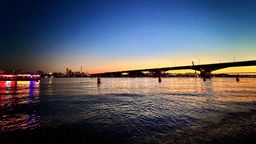 노을, 야경, 한강, 성산대교, 망원한강공원, vivid, 낙조, sunset
