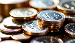 코인, 동전, 돈, 쌓여있는돈, 비트코인, 부자, 주식, 부동산, 재무재표, coin, a, Money, pile, of, money, Bitcoin, the, rich, Stock, real, estate, financial, statement