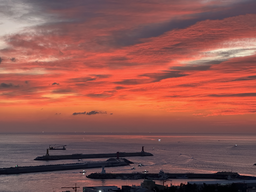 sunset, 일몰, 노을, 붉은노을, 바다, 바다노을, 바다일몰