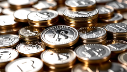 코인, 동전, 돈, 쌓여있는돈, 비트코인, 부자, 주식, 부동산, 재무재표, coin, a, Money, pile, of, money, Bitcoin, the, rich, Stock, real, estate, financial, statement