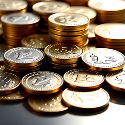 코인, 동전, 돈, 쌓여있는돈, 비트코인, 부자, 주식, 부동산, 재무재표, coin, a, Money, pile, of, money, Bitcoin, the, rich, Stock, real, estate, financial, statement