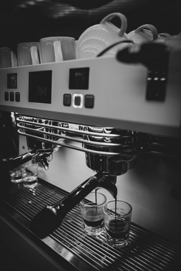 컵, espresso, coffee, 머신, machine, white, 포터필터, 카페, 테이크아웃, takeout, lungo, shot, 추출, 샷, 기계, 바리스타, barista, 커피