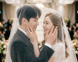 웨딩, 결혼, 웨딩사진, 결혼사진, 웨딩AI사진챌린지, 실내촬영, 프로포즈, 면사포
