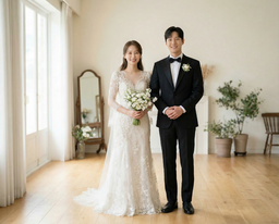 웨딩, 결혼, 웨딩사진, 결혼사진, 웨딩AI사진챌린지, 실내촬영, 프로포즈, 면사포