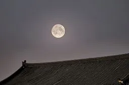 천문학, 달, 자연, 밤, 옥외, 만월, 건축학, 건물