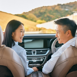 카풀, 불륜, 데이트, 드라이브, 자동차, 차량, 드라이빙
