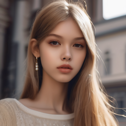 모델, 여성, 소녀, 외국, 악세서리, 귀걸이, 화장품, 뷰티, 아름다움, 코스메틱, 미인, 미녀, 젊음, 트렌드, 최신, 트렌디, mz, 뷰티모델