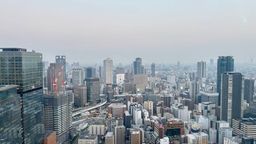 풍경, 시티뷰, Cityview, 멋진, 도시, City