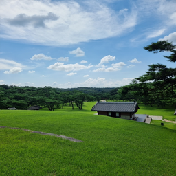 구름, 자연, 나무, 고즈넉한, 고전, 편안함, 아름다움, 전통, 전통적인, 담장, 기와