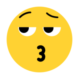 이모지, 이모티콘, 새침함, 도도함, 무심함, 시큰둥함, 냉담함, 무표정, 태연함, 시크함