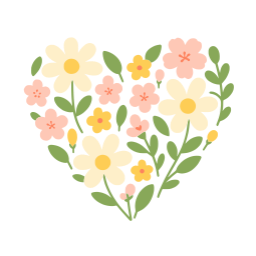 꽃, 하트, 러브, 행복, svg, 사랑