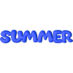 3d, 아이콘, 풍선, 통통, 볼록, 스티커, summer, blue, event, 여름, 썸머, 방학, 덥다, 시원, 이벤트, 블루, 파란, 바캉스, 타이틀, 프로모션