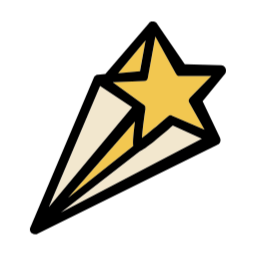 별기호, 상징, 별, 스타, 별똥별, star