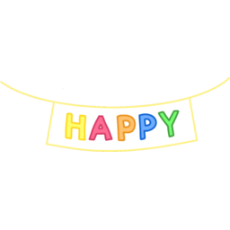 HAPPY, 해피, 행복, 캘리그라피, 레인보우, 알록달록무늬, 귀여운글자, 햅삐, 파티, 축하, 장식, 문구