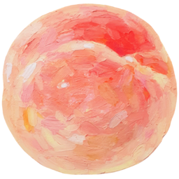 복숭아, 여름, 과일, 과일일러스트, 오일파스텔, 예쁜복숭아, 손그림, 여름과일, 항도, ㅂ, 백도