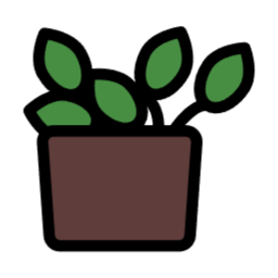 화분, 식물, svg