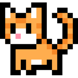pixel, 픽셀아트, 도트, 동물, animal, 픽셀, cat, kitten, 고양이, 냥이