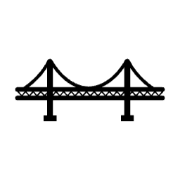 토목, 토목공학, 토목구조물, 다리, 대교, 광안대교, 아이콘, 라인, 벡터, 여행