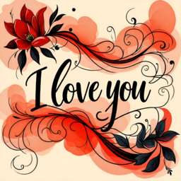 iloveyou, love, 러브, 아이러브유, 켈리그라피, 디자인, 사랑, 문자디자인, 캘리그라피