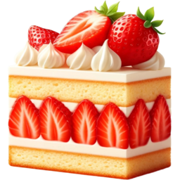 딸기조각케이크, 딸기, 케이크, 간식, 생일, 생크림, 카페, 디저트