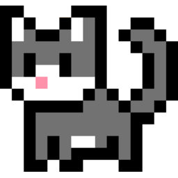 pixel, 픽셀아트, 도트, 동물, animal, 픽셀, cat, kitten, 고양이, 냥이