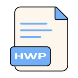 HWP, 문서, 아이콘, 파일, 한글, 한컴오피스, 아래아한글, 워드프로세서, 모양, 텍스트