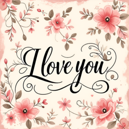 iloveyou, love, 러브, 아이러브유, 켈리그라피, 디자인, 사랑, 문자디자인, 캘리그라피