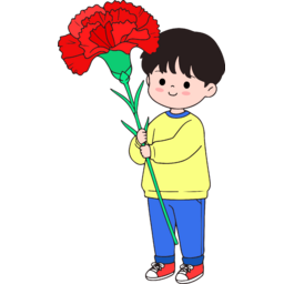 카네이션, 어버이날, 스승의날, 카네이션소녀, 카네이션소년, 소년, 소녀, 꽃을든, 꽃, 꽃선물, 꽃한송이, 한송이, 꽃을든아이, 플라워, 카네이션일러스트, 가정의달, 이벤트, 카네이션모음
