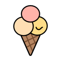 아이스크림, 소프트아이스크림, 음식, 간식, 디저트, svg