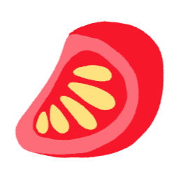 토마토, 토마토조각, 토마토한조각, 토마토단면, 썬토마토, 채소, 과채류, 식재료, 신선식품, 농산물