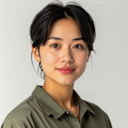증명사진, 여성, 한국인, 일본인, 웃는여자, 이력서사진, 여자