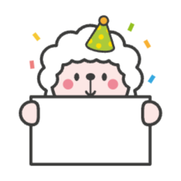 양, 생일, 생일파티, 생일축하, 귀여운캐릭터, 이름표, 동물, 네임테그, 네임라벨, 귀여운동물