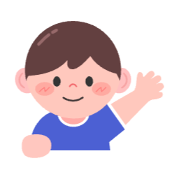 소년, 인사, 귀여운, 미소, 파랑, 캐릭터, 꼬마, 아이, 유치원생, 어린이, 학생, 남자, 유아, 인물, 사람, 남자아이