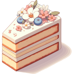 음식, 케이크, 조각케이크, 디저트, 카페, 달달한, 달콤한, 맛있는, 생일, 축하, 일러스트, 이미지, cake, sweet, cafe, dessert, birthday