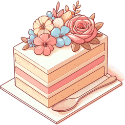 음식, 케이크, 조각케이크, 디저트, 카페, 달달한, 달콤한, 맛있는, 생일, 축하, 일러스트, 이미지, cake, sweet, cafe, dessert, birthday