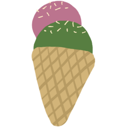 아이스크림, ice, cream, 여름디저트, 시원한, 스위트, 감성디저트, 디저트일러스트, 냉동간식, 아이스크림콘, 달콤한