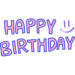 생일축하해, Happy, birthday, 생일, 축하, 기념, 손글씨