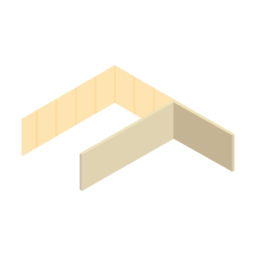 가벽, 파티션, 유리창, 공간, 공간구획, 인테리어, 실, 평면, 입체평면, 사무실, 장소, 건물, 구조물, 모듈형, 모듈, 테트리스, 구획, 계획