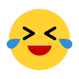 이모지, 이모티콘, 폭소, 웃음폭발, 즐거움, 신남, 유머, 행복, 활기, 텐션