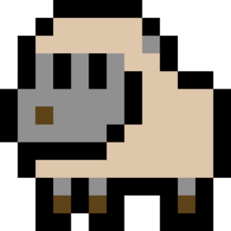 pixel, 픽셀아트, 도트, 동물, animal, 픽셀, chinese, symbol, 12지신, 십이지신, sheep, 양, 양띠