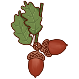 도토리, 가을, Fall, Autumn, Acorn, 낙엽