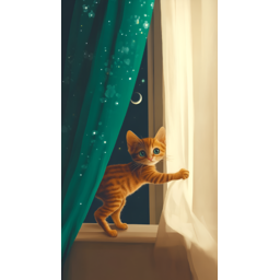 고양이, 귀여운, 아기고양이, 감성적인