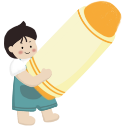 크레파스, 크레용, 귀여운, 낙서, 그림, 남자아이, 어린이, 어린이집, 꿈, 남자, 아이, 노랑, 노란, 노랑크레파스, 크레파스를, 안고있는