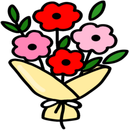 꽃, 꽃잎, 아네모네, 꽃무늬디자인, 데이지, 꽃다발, 빨간꽃, 분홍색꽃, 축하, 꽃다발일러스트, 일러스트