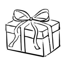 선물상자, 상자, 리본, 선물, 라인, 손그림, 웨딩