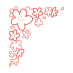 벚꽃, 장식, 핑크, 봄, 꽃, 프레임, 모서리, 부드러운, 분홍, 연두