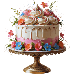 생일, 케이크, 케잌, 생일케이크